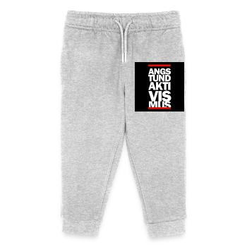 FEAR AND ACTIVISM - Kids Organic Sweatpants by Stanley/Stella - heather grey - Front