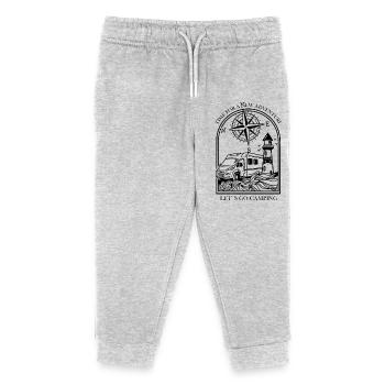 RV Design - Kids Organic Sweatpants by Stanley/Stella - heather grey - Front