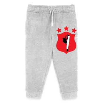 Capoeira - Fighting - Dance - Kids Organic Sweatpants by Stanley/Stella - heather grey - Front