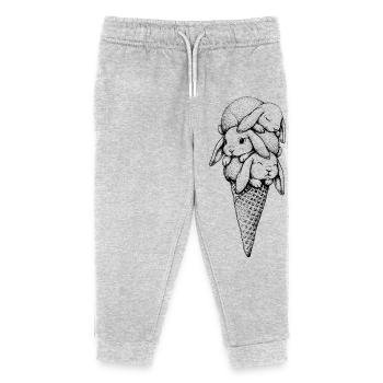 Glace Bunny - Pantalon de jogging enfant bio Stanley/Stella - gris chiné - Devant