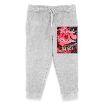 Vivid Dream établi en 2025 - Pantalon de jogging enfant bio Stanley/Stella - gris chiné - Devant