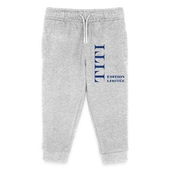 Titi - Kinder Organic Jogginghose Mini Mover von Stanley/Stella - Grau meliert - Vorne