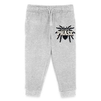 Tarantula Tarantula Holder Spider Owner - Kids Organic Sweatpants by Stanley/Stella - heather grey - Front