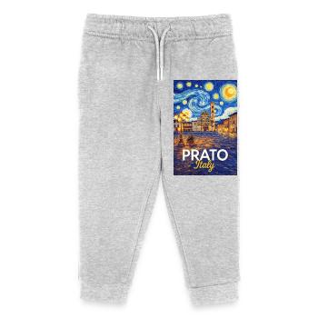 Prato, Italien. - Kinder Organic Jogginghose Mini Mover von Stanley/Stella - Grau meliert - Vorne