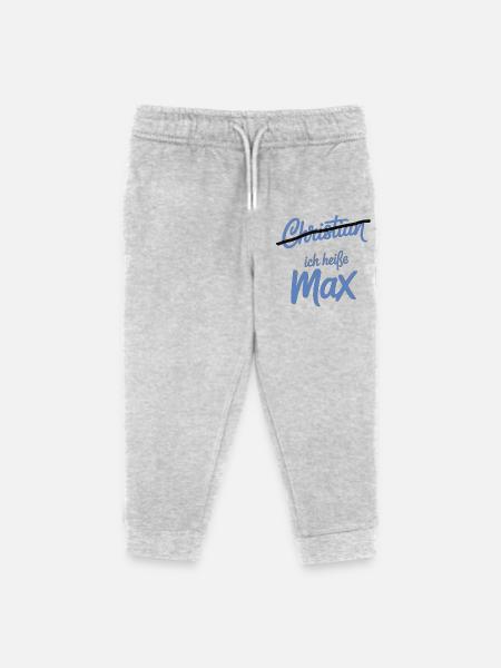 Christian Max Combo - Pantalon de jogging enfant bio Stanley/Stella - gris chiné