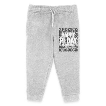 Pi-Tag Be Irrational - Pantalon de jogging enfant bio Stanley/Stella - gris chiné - Devant