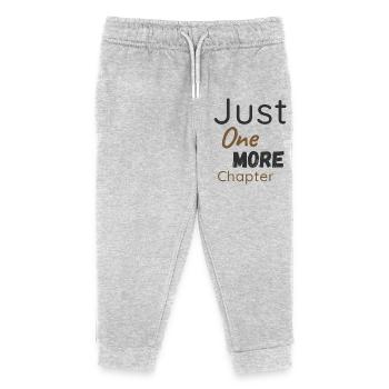 Nur Noch Ein Kapitel Shirt - Kinder Organic Jogginghose Mini Mover von Stanley/Stella - Grau meliert - Vorne
