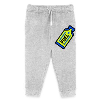Fuel Energy Gel Endurance Sports - Kids Organic Sweatpants by Stanley/Stella - heather grey - Front