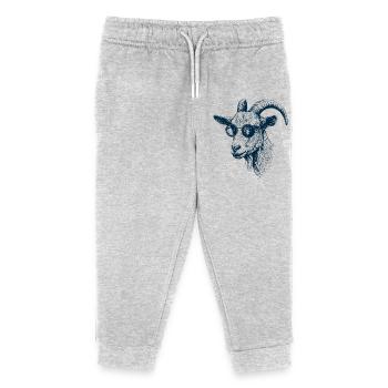 Great Goat - Kids Organic Sweatpants by Stanley/Stella - heather grey - Front
