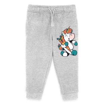 Finally Schulking - Kids Organic Sweatpants by Stanley/Stella - heather grey - Front