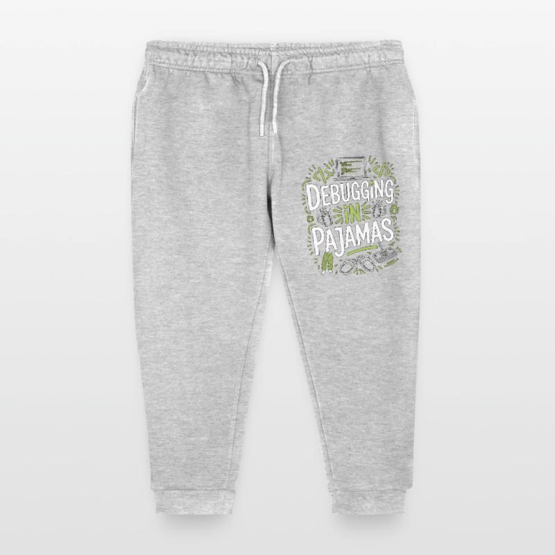 Remote Developer Debugging In Software Developer Kids Organic Sweatpants by Stanley/Stella