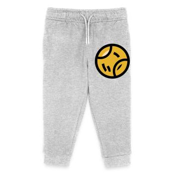 Balle de tennis Jouet pour chien Jeu sportif - Pantalon de jogging enfant bio Stanley/Stella - gris chiné - Devant