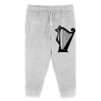Harp - Kids Organic Sweatpants by Stanley/Stella - heather grey - Front