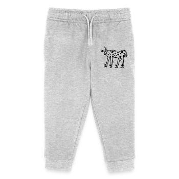  PUMM - Kinder Organic Jogginghose Mini Mover von Stanley/Stella - Grau meliert - Vorne