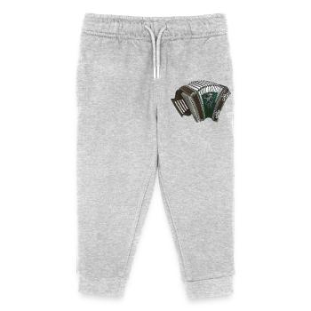 Styrian Harmonica - Styria | ZiachON! - Kids Organic Sweatpants by Stanley/Stella - heather grey - Front