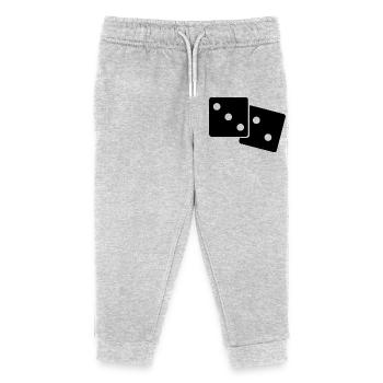 Sagt - Kinder Organic Jogginghose Mini Mover von Stanley/Stella - Grau meliert - Vorne