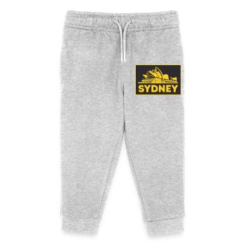 Sydney, Opéra d’Australie - Pantalon de jogging enfant bio Stanley/Stella - gris chiné - Devant