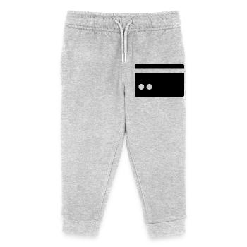 Credit card - Kids Organic Sweatpants by Stanley/Stella - heather grey - Front