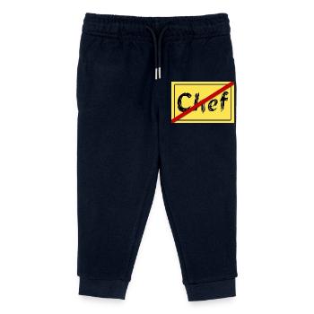 Ex-Chef - Kinder Organic Jogginghose Mini Mover von Stanley/Stella - Navy - Vorne
