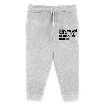 café - Pantalon de jogging enfant bio Stanley/Stella - gris chiné - Devant