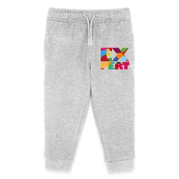 Expert - Expert / Expert - Pantalon de jogging enfant bio Stanley/Stella - gris chiné - Devant