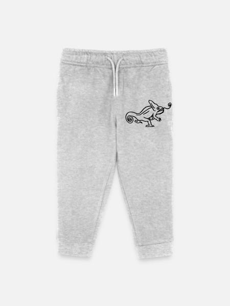Caméléon - Pantalon de jogging enfant bio Stanley/Stella - gris chiné