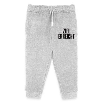 Success Saying for Founder Entrepreneur Startup - Kids Organic Sweatpants by Stanley/Stella - heather grey - Front