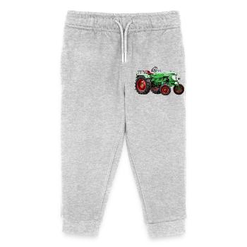 Tractor ADN - Kids Organic Sweatpants by Stanley/Stella - heather grey - Front
