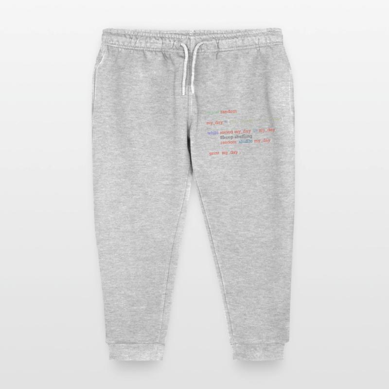 Drôle de code python sur la vie quotidienne, bébé Pantalon de jogging enfant bio Stanley/Stella