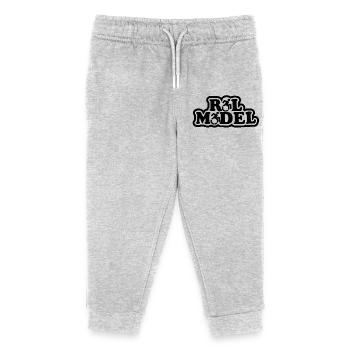 Vorbild. Für den echten Rollstuhlfahrer # - Kinder Organic Jogginghose Mini Mover von Stanley/Stella - Grau meliert - Vorne