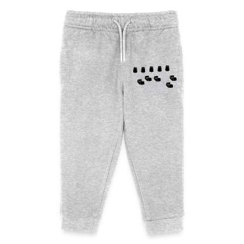 music mixer - Kinder Organic Jogginghose Mini Mover von Stanley/Stella - Grau meliert - Vorne