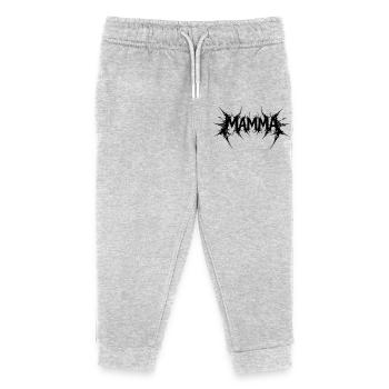 Mom! - Kids Organic Sweatpants by Stanley/Stella - heather grey - Front