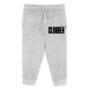 Klassische Kletterkleidung mit modernem Design Boulderer - Kinder Organic Jogginghose Mini Mover von Stanley/Stella - Grau meliert - Vorne