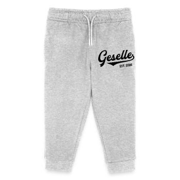Geselle 2026 Gesellenprüfung bestanden Ausbildung - Kinder Organic Jogginghose Mini Mover von Stanley/Stella - Grau meliert - Vorne