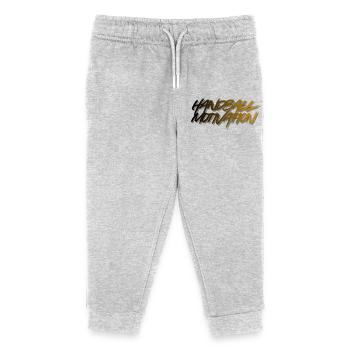 Motivation Handball - Kids Organic Sweatpants by Stanley/Stella - heather grey - Front