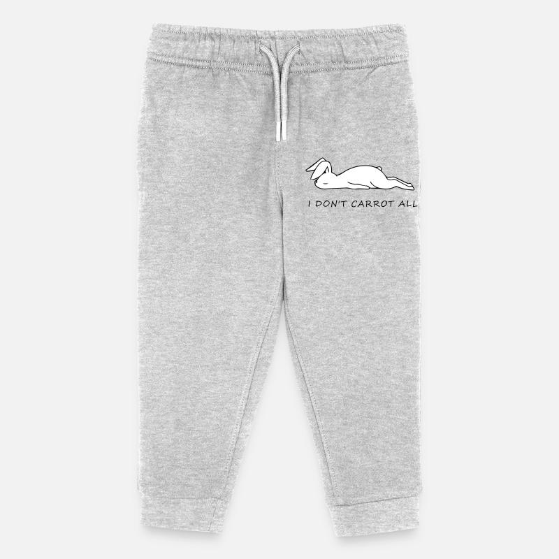 Lapin - Pantalon de jogging enfant bio Stanley/Stella - gris chiné