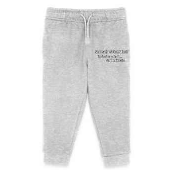 Tight belly? - Kids Organic Sweatpants by Stanley/Stella - heather grey - Front