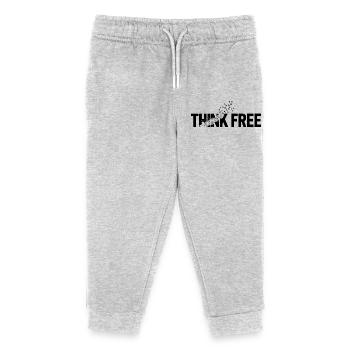 Pensez Libre - Pantalon de jogging enfant bio Stanley/Stella - gris chiné - Devant