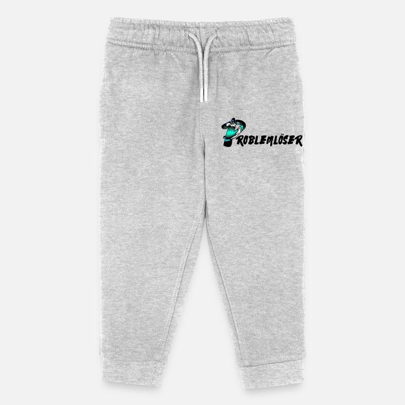 Texte de résolution de problèmes - Pantalon de jogging enfant bio Stanley/Stella - gris chiné