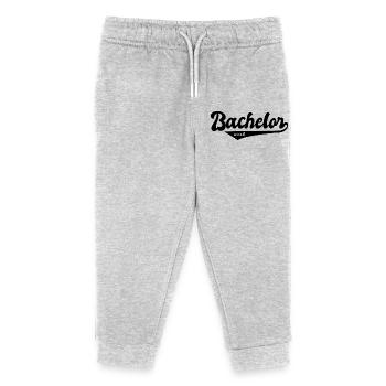 Bachelor 2026 Abschluss Promotion Sponsion - Kinder Organic Jogginghose Mini Mover von Stanley/Stella - Grau meliert - Vorne