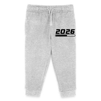 2026 Loading - Kinder Organic Jogginghose Mini Mover von Stanley/Stella - Grau meliert - Vorne