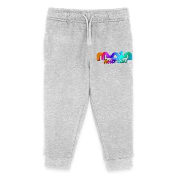 Moin heisst das! - Kinder Organic Jogginghose Mini Mover von Stanley/Stella - Grau meliert - Vorne