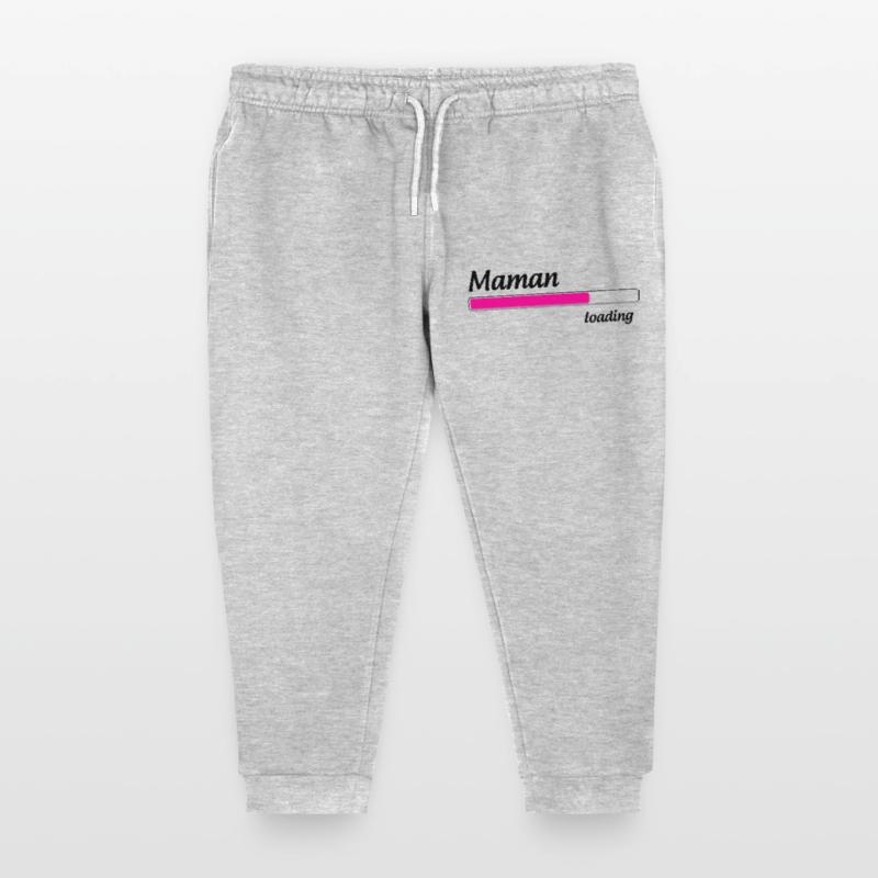 Mama lädt... Bitte warten - Werdende Mutter Kinder Organic Jogginghose Mini Mover von Stanley/Stella