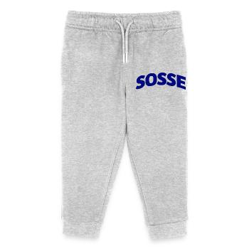 Sosse für immer - Kinder Organic Jogginghose Mini Mover von Stanley/Stella - Grau meliert - Vorne