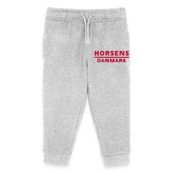 Horsens Dänemark Stadt Motiv - Kinder Organic Jogginghose Mini Mover von Stanley/Stella - Grau meliert - Vorne