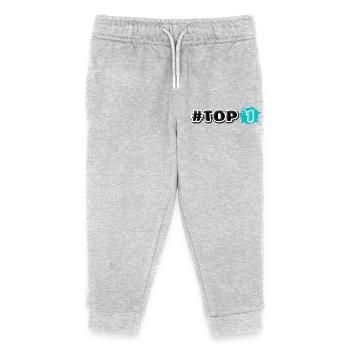 Top 1 Gaming - Pantalon de jogging enfant bio Stanley/Stella - gris chiné - Devant