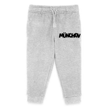 München - Kinder Organic Jogginghose Mini Mover von Stanley/Stella - Grau meliert - Vorne