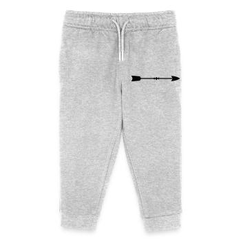 arrow - Kids Organic Sweatpants by Stanley/Stella - heather grey - Front