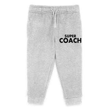 coach - Kids Organic Sweatpants by Stanley/Stella - heather grey - Front