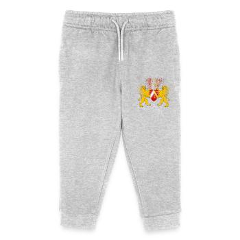 T-shirt Alsace Lions Coat of arms Omega - Kids Organic Sweatpants by Stanley/Stella - heather grey - Front